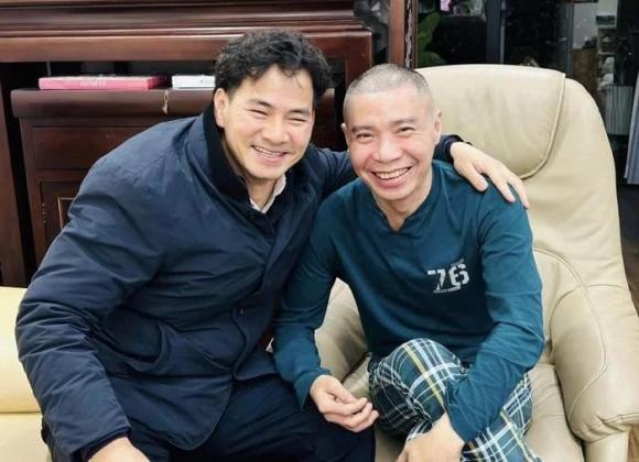 Xuan Bac and Cong Ly have maintained a close friendship for many years. Photo: Facebook character