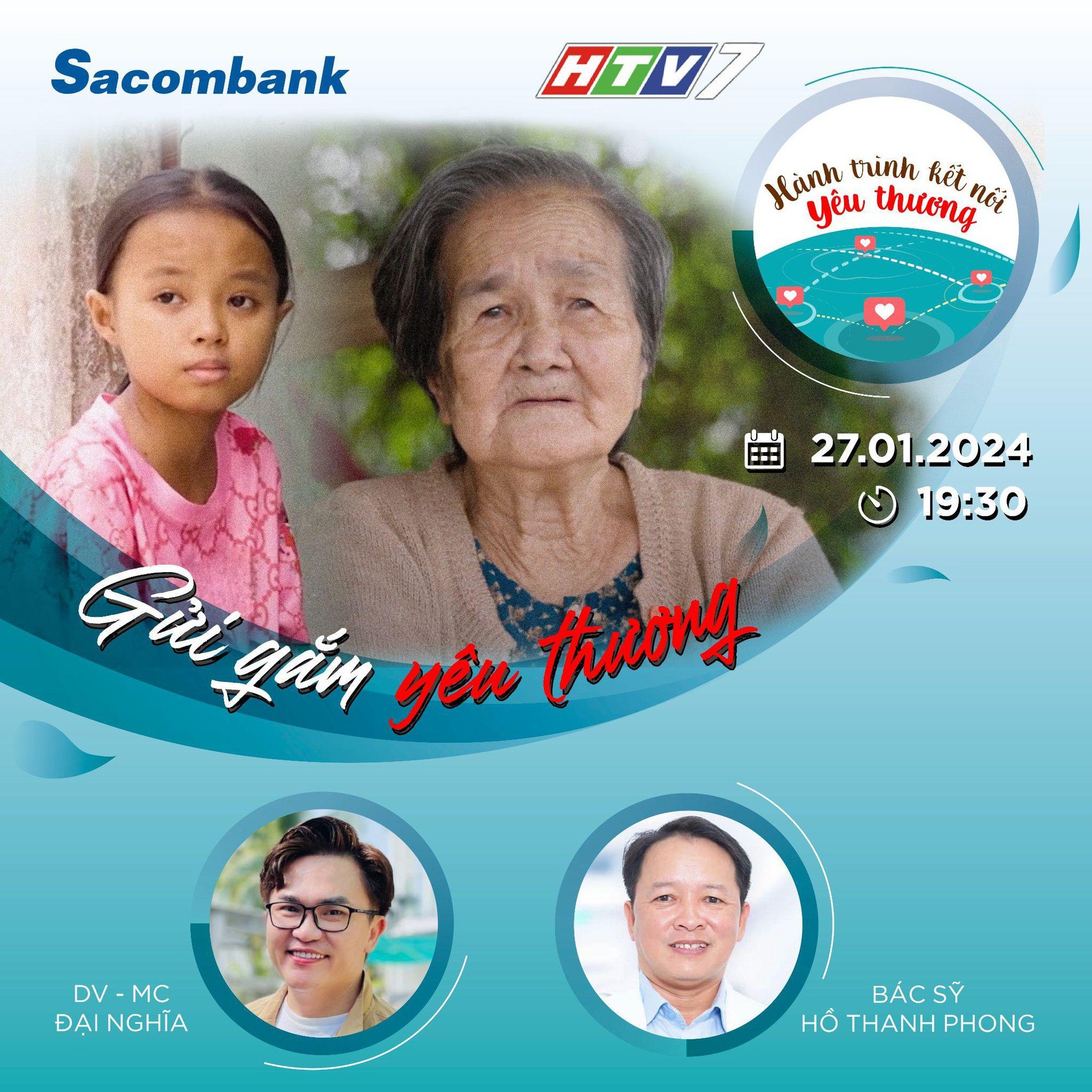 Sacombank đồng hành cùng “Hành trình kết nối yêu thương