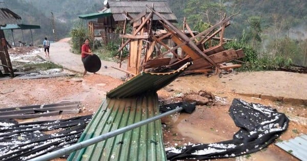 Granizo y tornados azotan continuamente las zonas montañosas de Nghe An