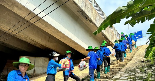 Thanh niên Yên Bái đồng hành khắc phục hậu quả sau lũ