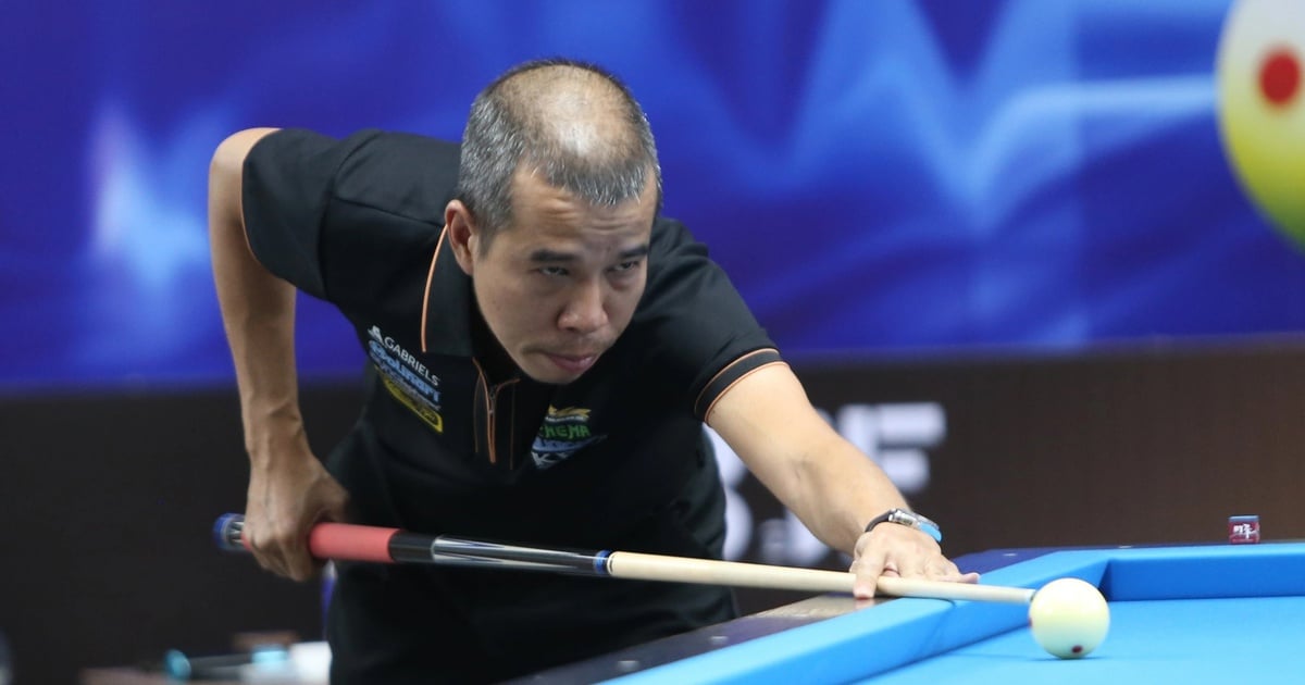 Tran Quyet Chien a sprinté de façon spectaculaire, réussissant à « recouvrer la dette » d'un joueur de la PBA