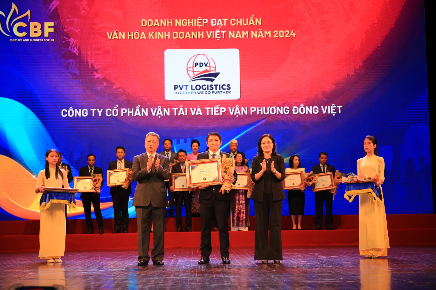 Petrovietnam có thêm 4 đơn vị đạt chuẩn văn hoá kinh doanh Việt Nam năm 2024