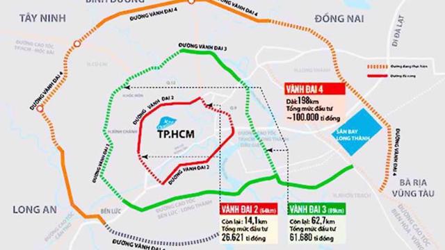 TP Hồ Chí Minh được giao lập báo cáo tiền khả thi đường vành đai 4