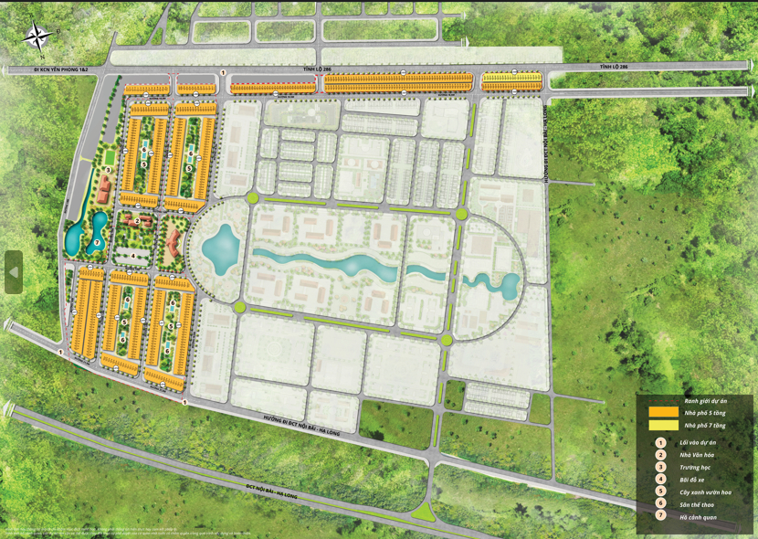 What are the reasons for deciding the price of land projects in Figure 1?