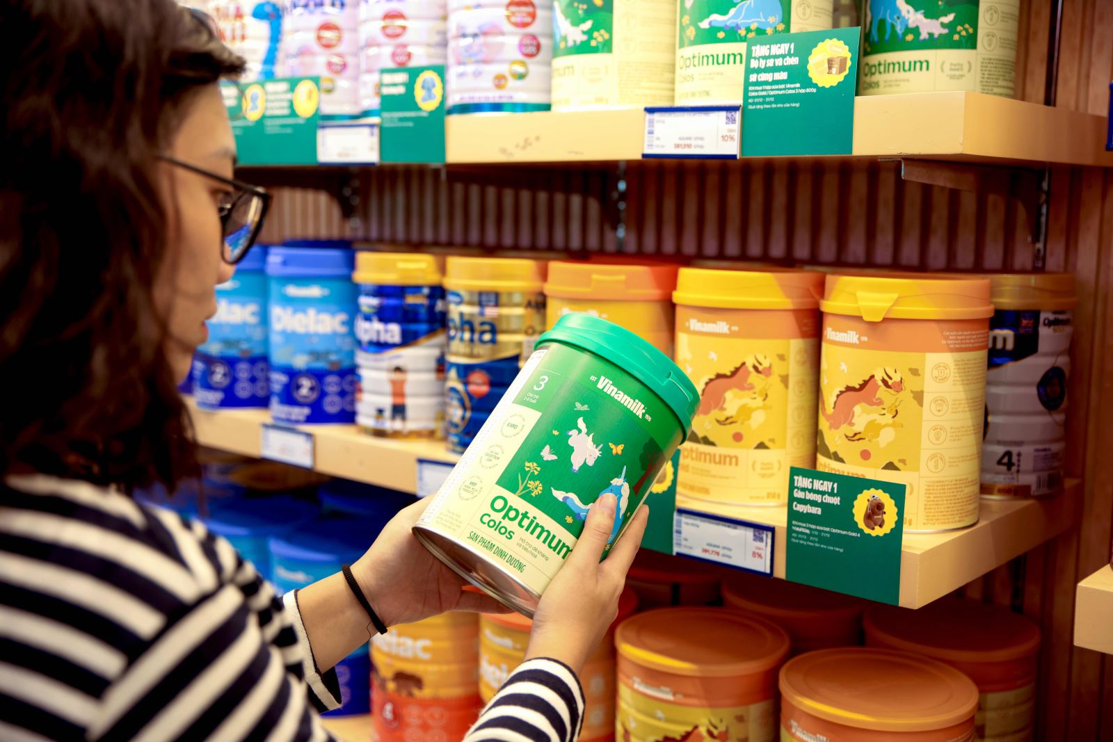 Vinamilk เปิดตัวแบรนด์นมใหม่ Optimum พร้อมสูตรนมที่ประกอบด้วย HMO 6 ชนิด