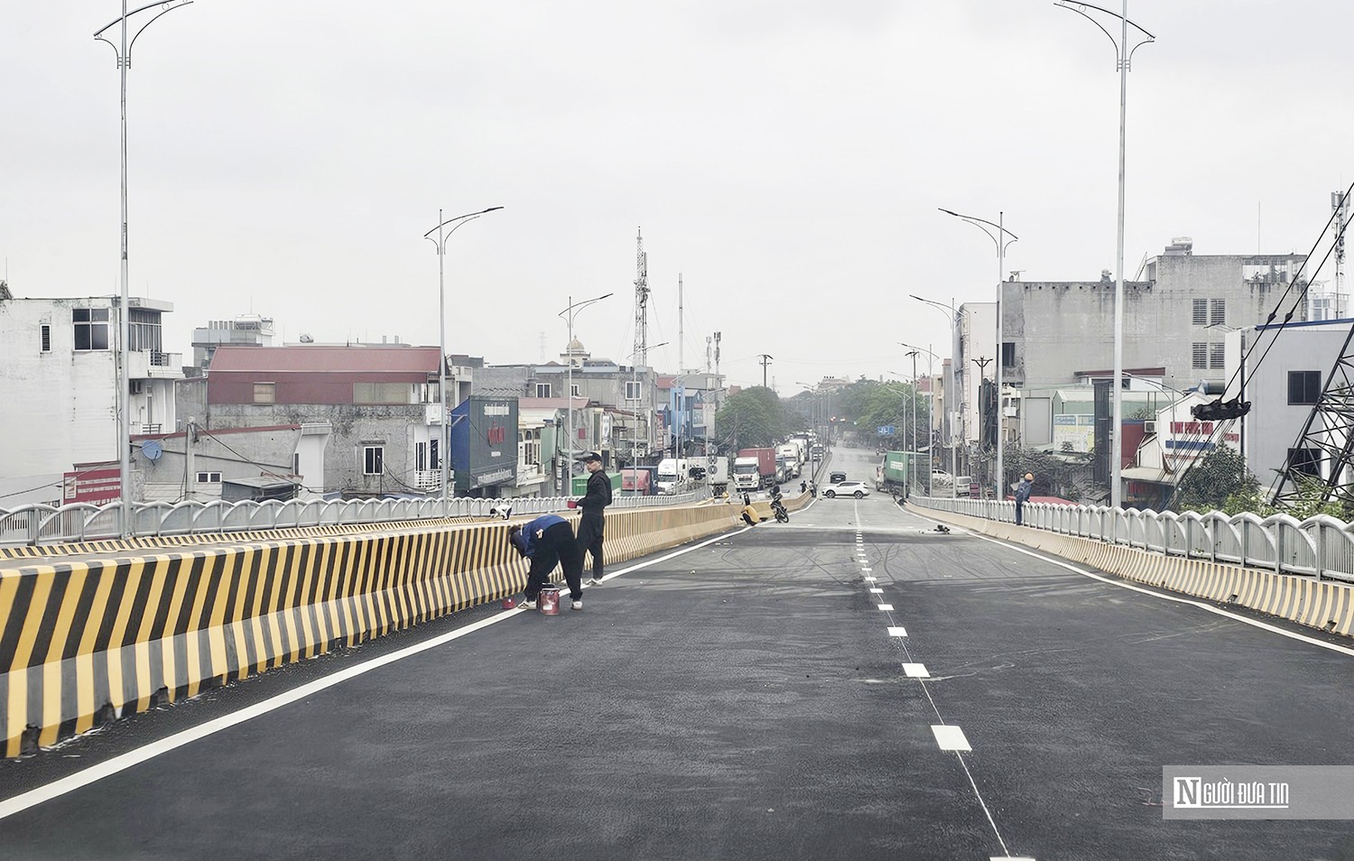 Real Estate - Hai Phong: The nearly 690 billion VND level crossing project is rushing to the finish line (Image 3).