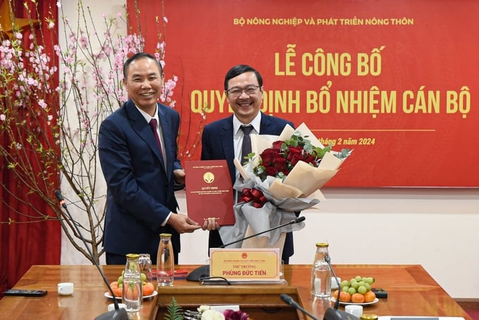 Decision to re-appoint journalist Nguyen Ngoc Thach as editor-in-chief of Vietnam Agriculture Newspaper photo 1