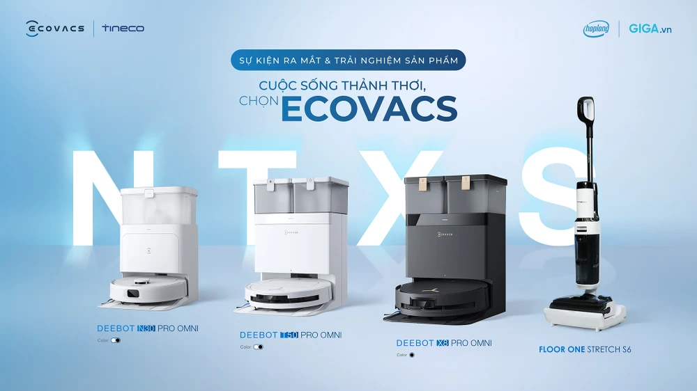 Nouveaux produits d'ECOVACS ROBOTICS