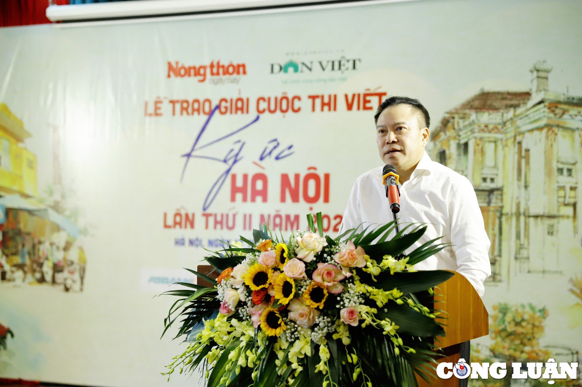 bao nong thon ngay nay trao giai cuoc thi viet ky uc ha noi lan thu 2 hinh 2