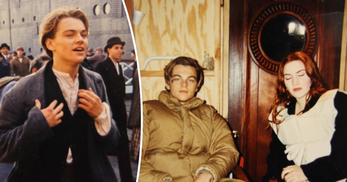 La jeunesse de Leonardo DiCaprio sur le tournage de « Titanic »