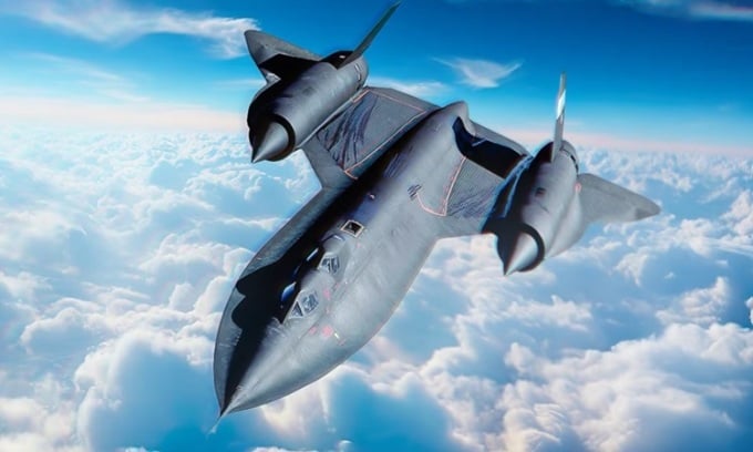 យន្តហោះ SR-71 Blackbird ។ រូបថត៖ ការហោះហើរសាមញ្ញ