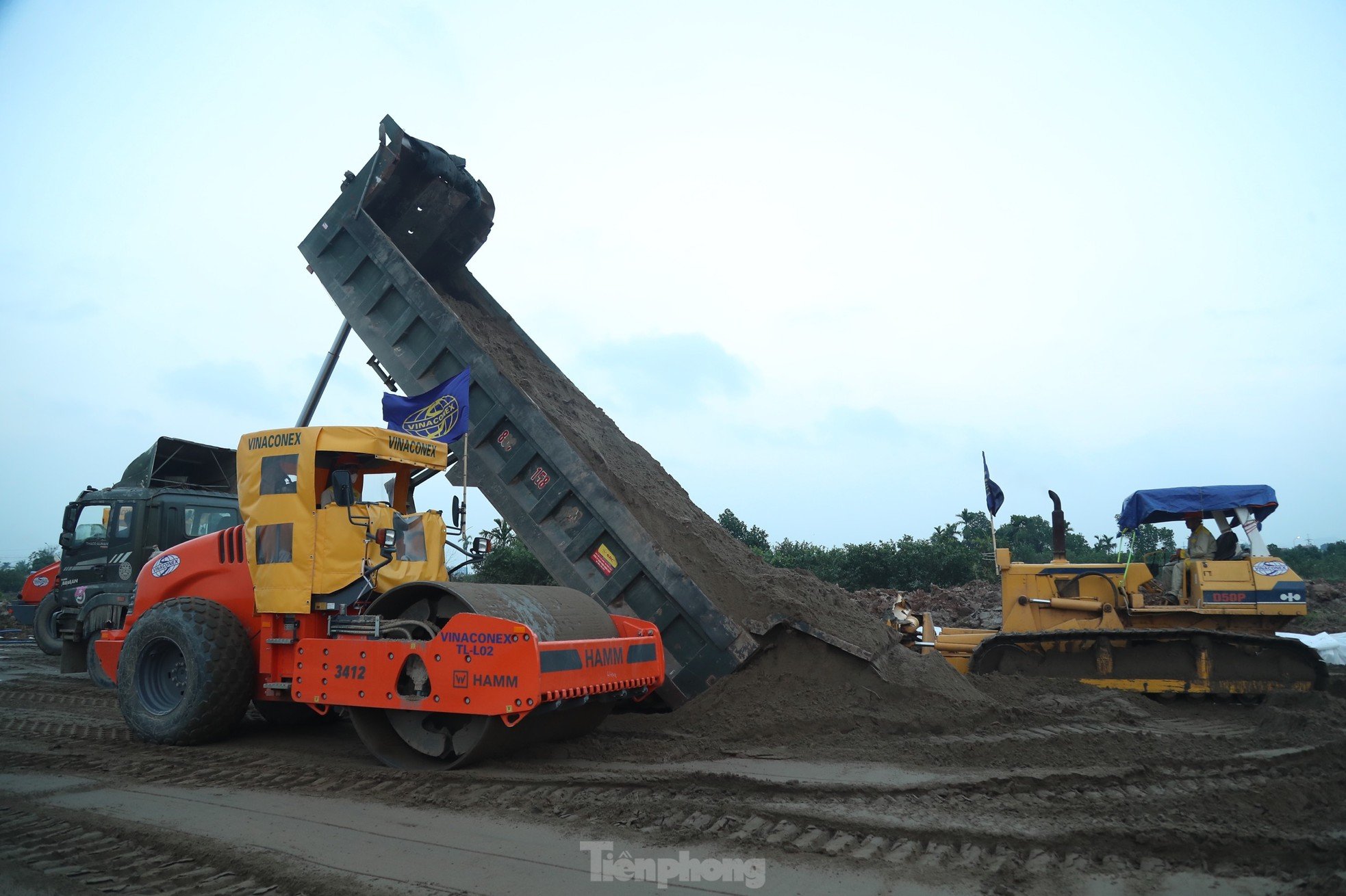 環状道路4号線の建設工事が活発 - 旧正月の休暇中の首都圏の写真4