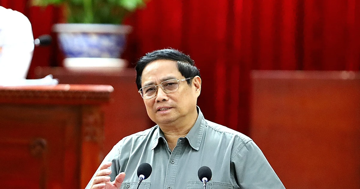 Prime Minister: Urgently complete the Project to implement the Center for linking, producing, processing and consuming agricultural products in the Mekong Delta region