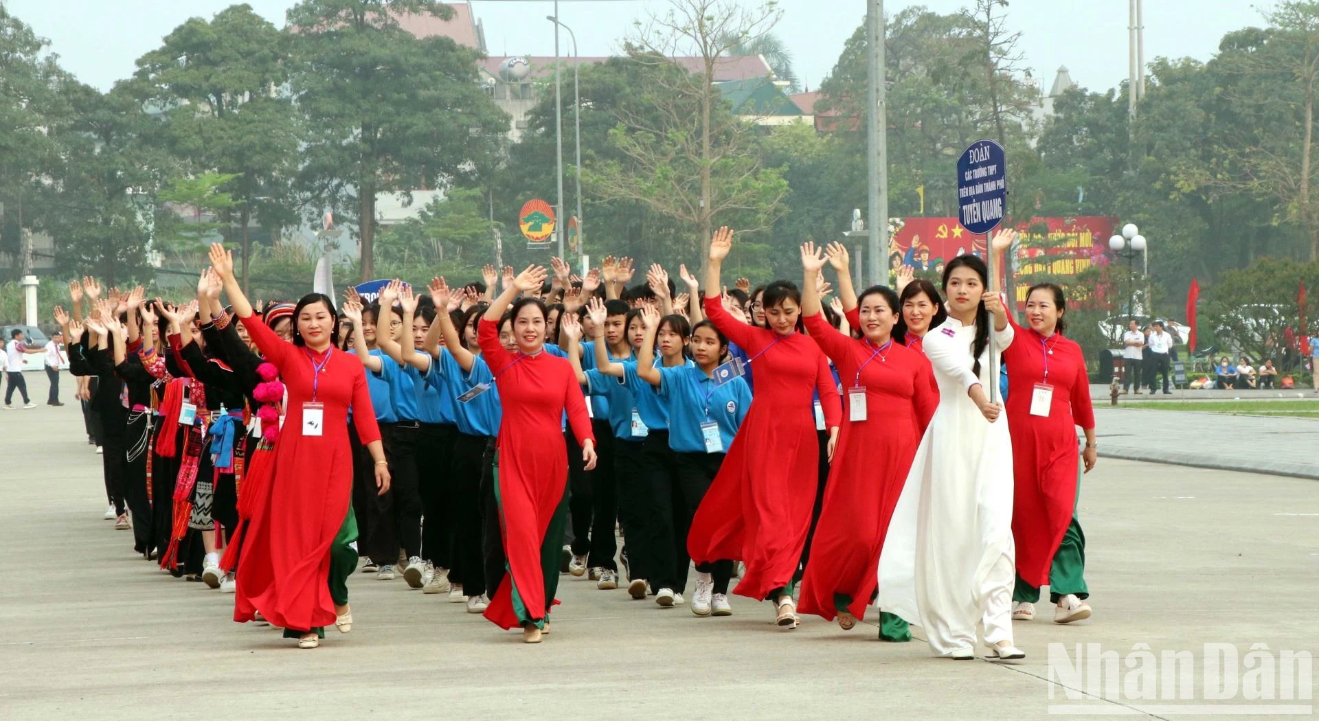 [Foto] Fast 2.000 Athleten treten beim 11. Phu Dong Sports Festival in der Provinz Tuyen Quang im Jahr 2024 an. Foto 2