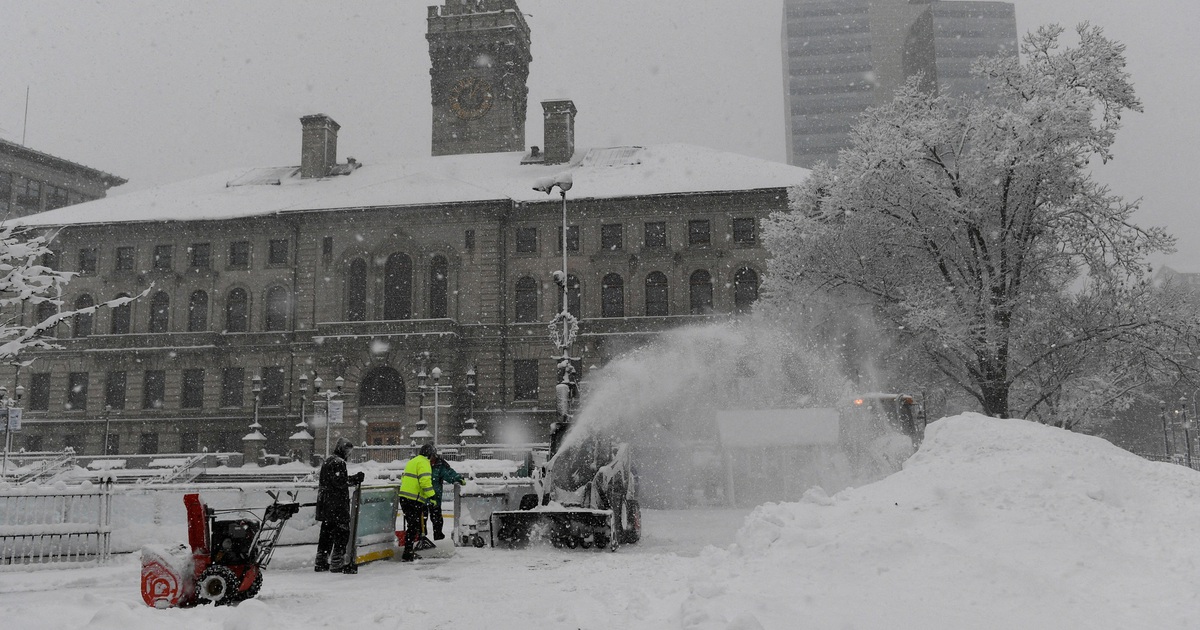 Dangerous snowstorm threatens the United States