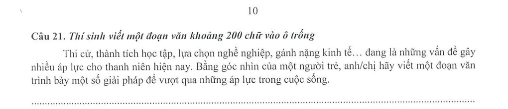 Đề thi V-SAT 2025: Thí sinh phải viết văn trên máy tính - 1