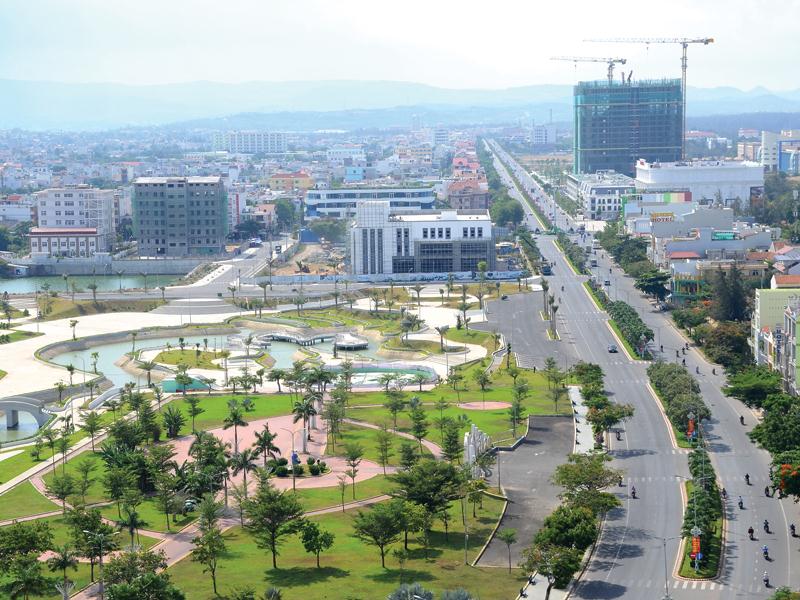 Tuy Hoa City, das zentrale städtische Gebiet der Provinz Phu Yen