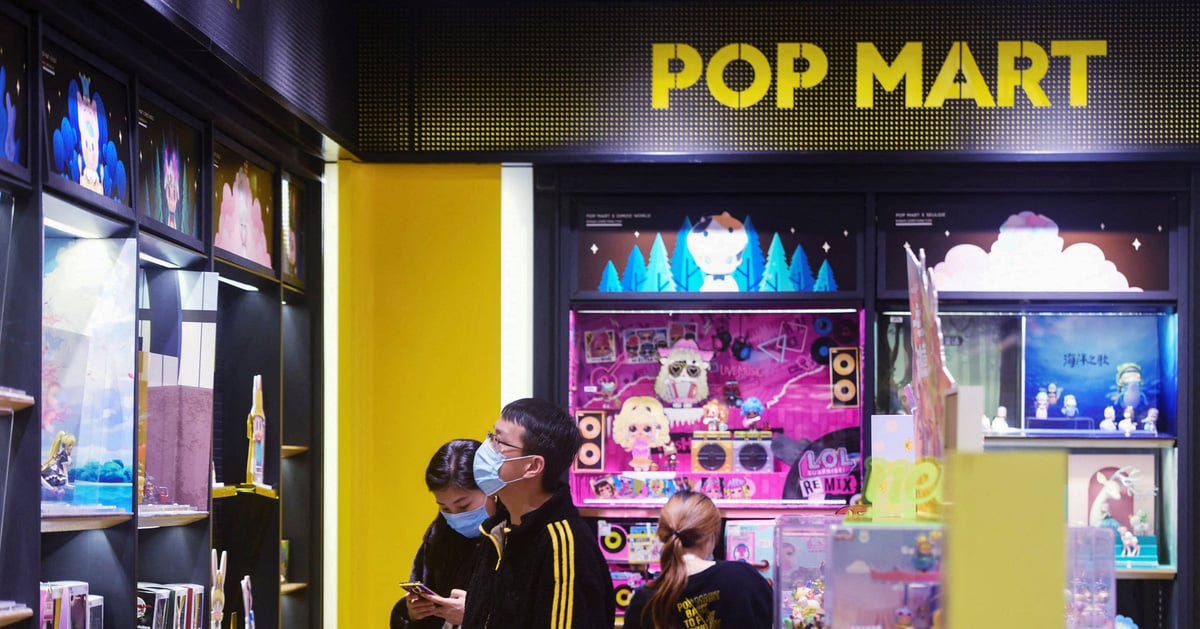 Pop Mart hace un milagro: las existencias aumentan un 368% y alcanzan el nivel internacional con la 'bolsa ciega'