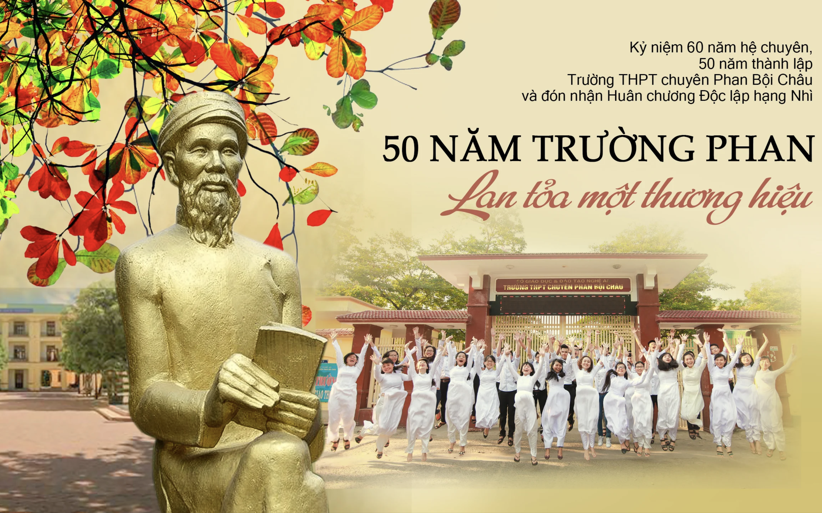 50 năm Trường Phan: Lan toả một thương hiệu