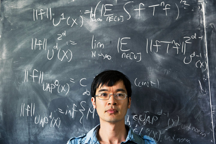 Professor Terence Tao. (Photo: Graeme Mitchell/The New York Times)