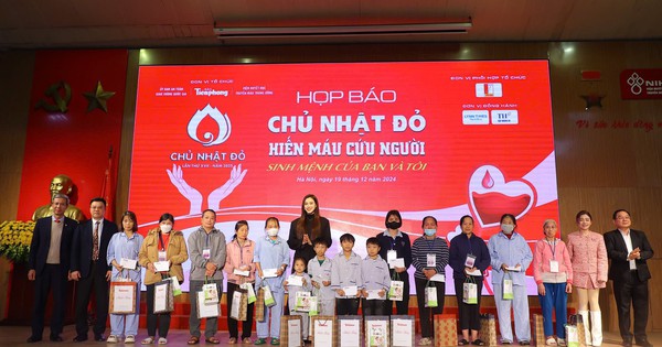 Những giọt máu hiến đã vẽ lên tương lai chúng tôi