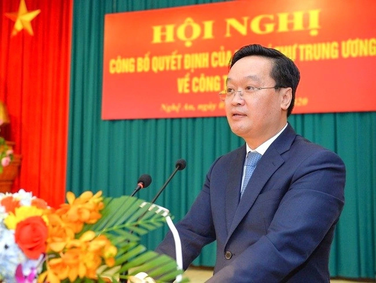 Mr. Nguyen Duc Trung is the Secretary of Nghe An Provincial Party Committee.