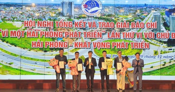 Báo Giao thông đoạt giải C báo chí "Vì một Hải Phòng phát triển" lần thứ 6