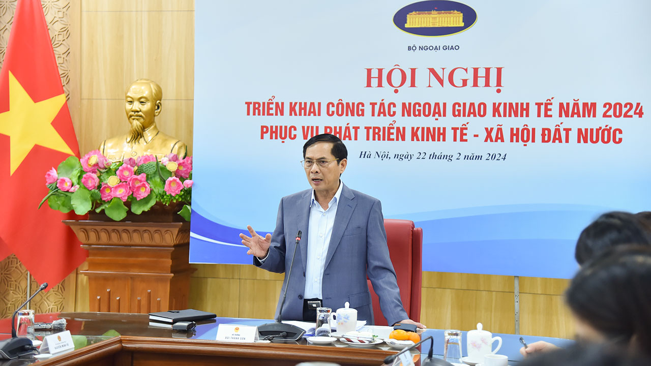 3 nhóm nhiệm vụ trọng tâm của công tác ngoại giao kinh tế năm 2024- Ảnh 1.