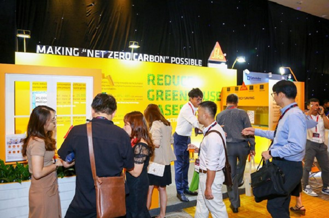 Sika Vietnam attracts press, partners and visitors with solutions to support the Government in sustainable development, towards “Net Zero Carbon”.