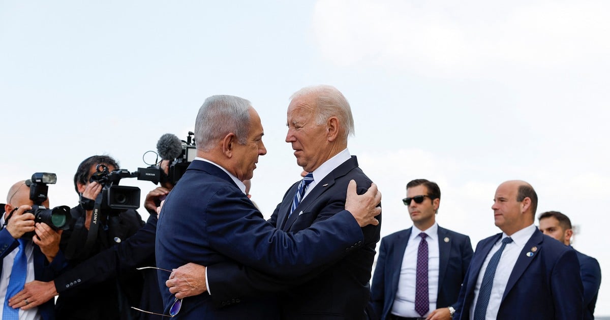 US-Präsident Joe Biden ist in Israel eingetroffen