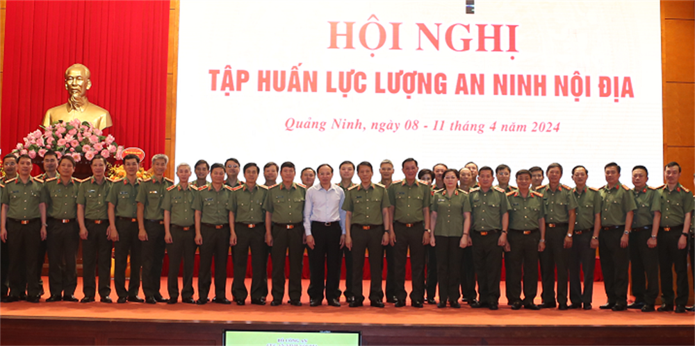 Khai mạc hội nghị tập huấn lực lượng An ninh nội địa