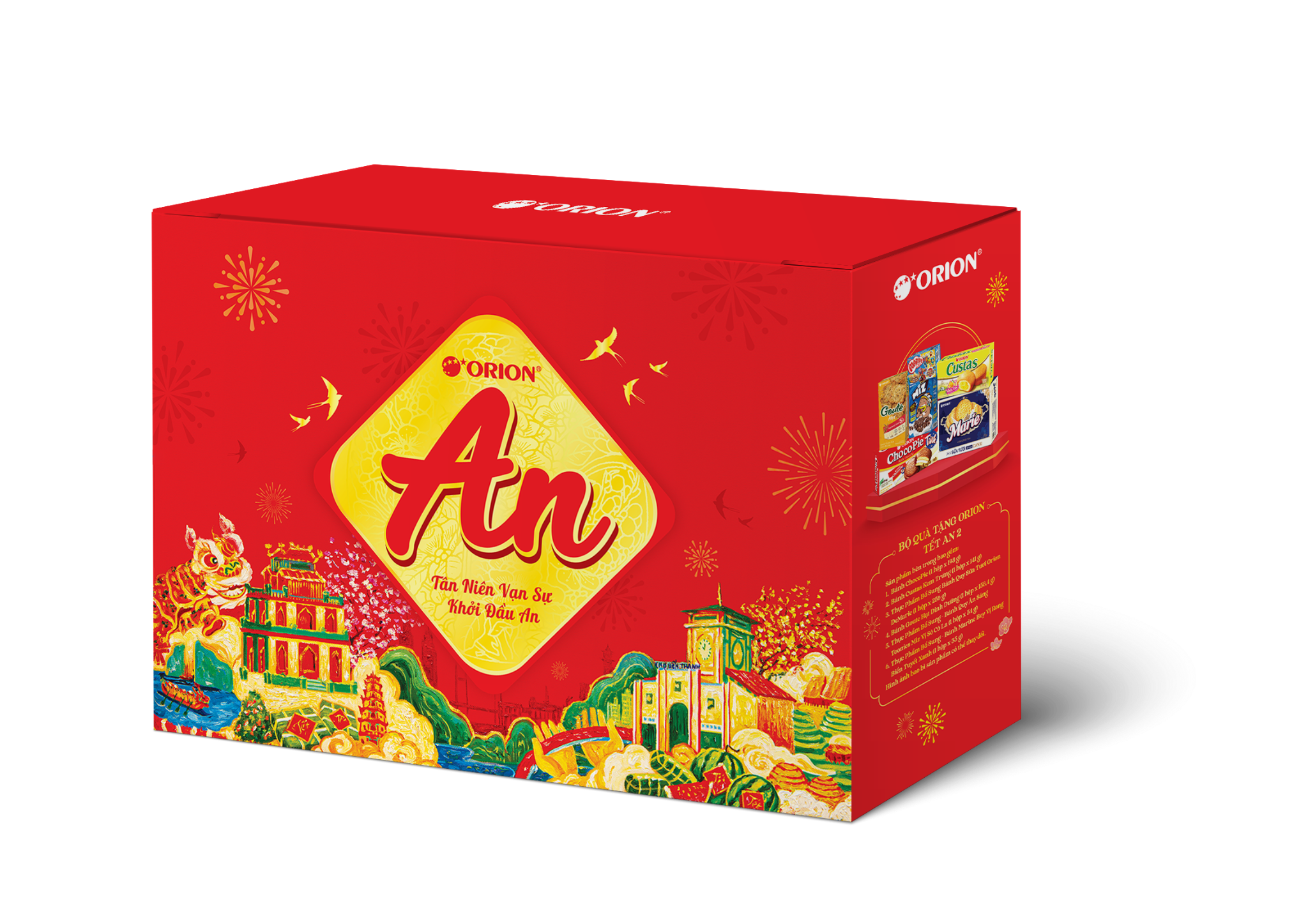 Bộ quà tặng từ Orion trở thành 