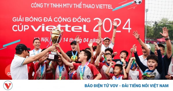 Gần 900 cầu thủ nhí tham dự Cúp Viettel 2024