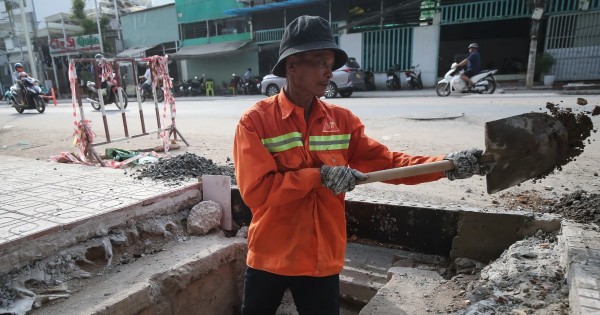 La carretera de casi 2 km de longitud en la ciudad de Ho Chi Minh está a punto de completarse después de 23 años de expansión