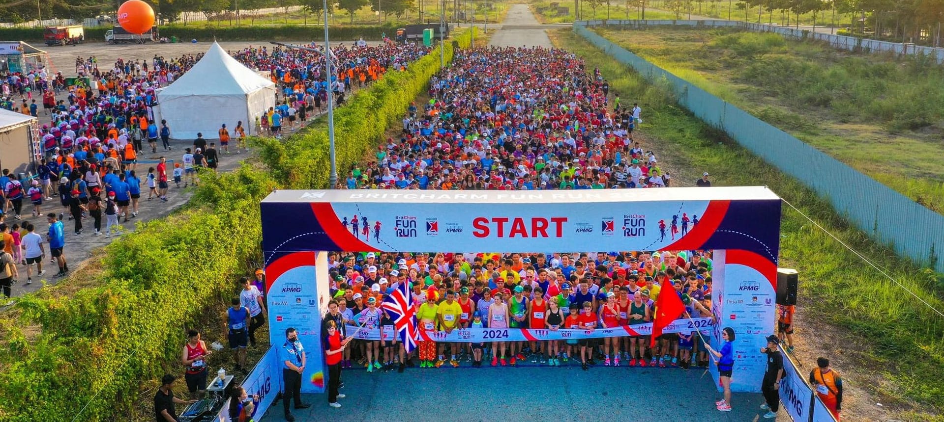 Toàn cảnh Giải chạy thiện nguyện Britcham Fun run