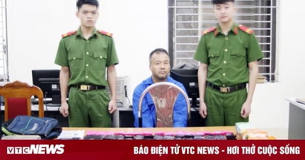 Arrested man 'carrying' 30,000 drug pills from Hai Phong to Son La for sale