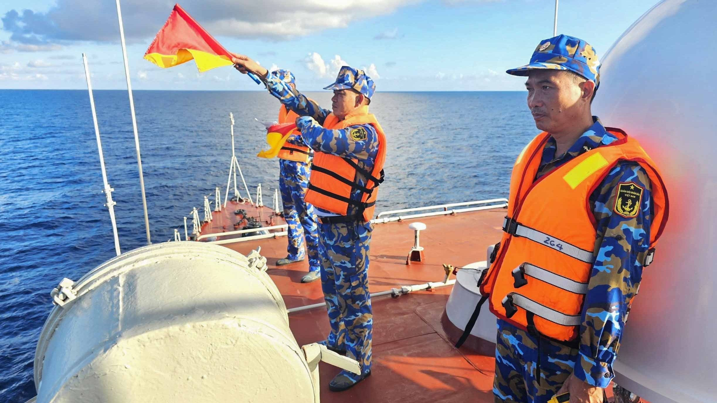 Patrouille conjointe des marines vietnamienne et thaïlandaise