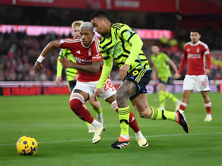 Gabriel Jesus is one of the best players on Arsenal's side.