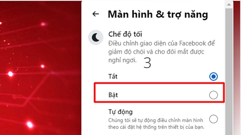 Hướng dẫn bật Dark Mode (chế độ tối) trên Facebook cực đơn giản