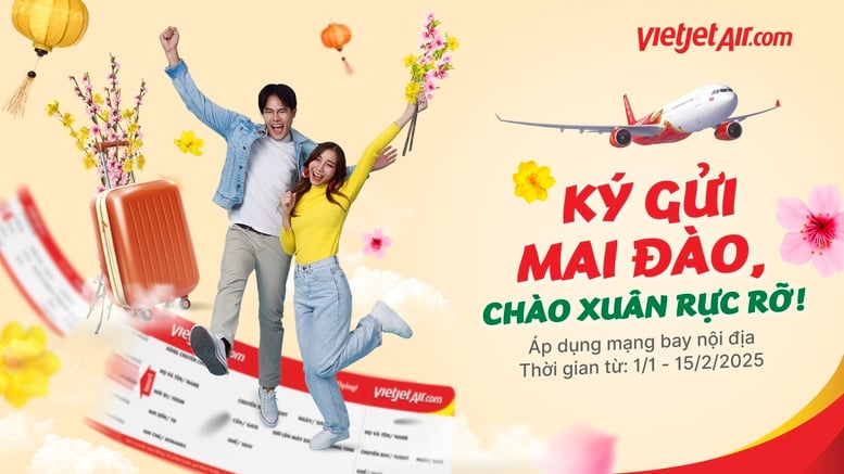 Vietjet nhận vận chuyển mai, đào dịp Tết- Ảnh 2.