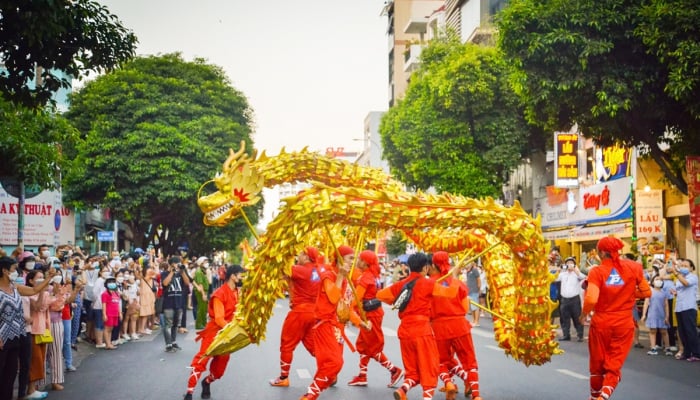 L'art de la danse du lion chinois de Ho Chi Minh-Ville est un patrimoine culturel