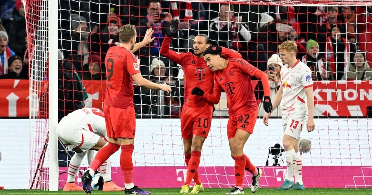 Le Bayern Munich clôture 2024 avec une large victoire contre Leipzig