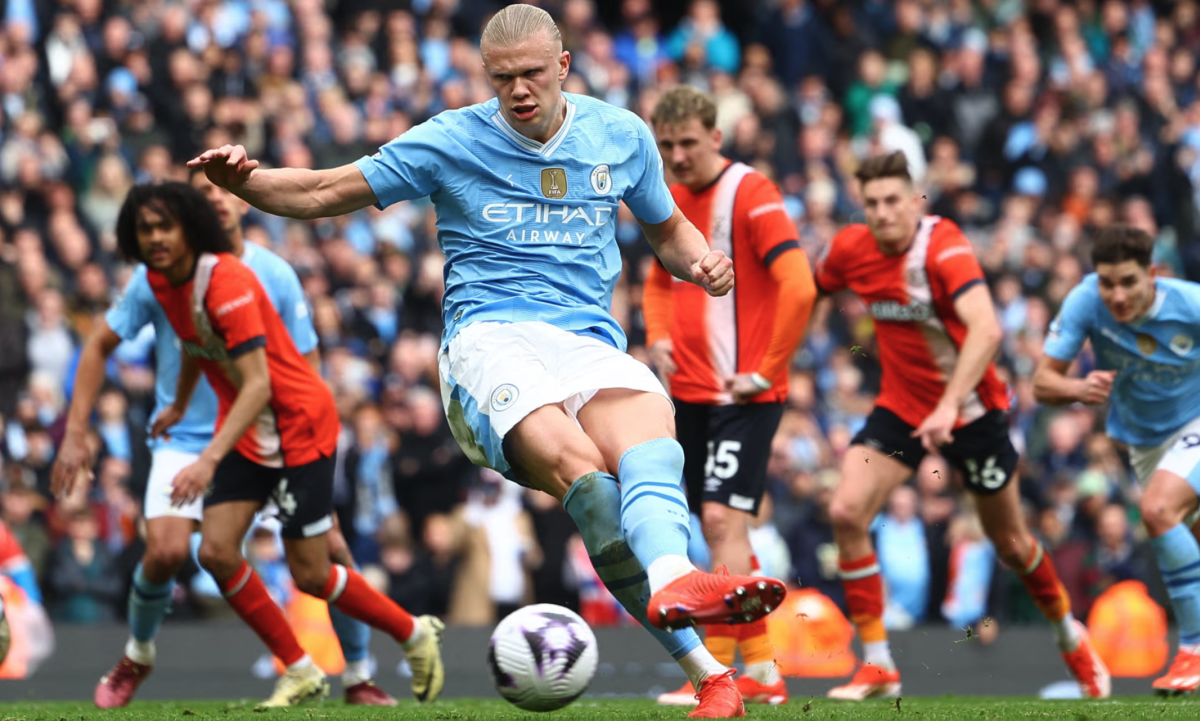 Manchester City en tête du classement de la Premier League