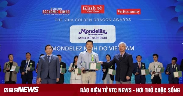 Mondelez Kinh Do is in the Top 50 Outstanding Foreign Invested Enterprises.