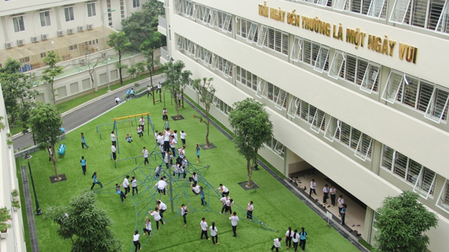 Adaptación local de la planificación del terreno funcional de la escuela secundaria en el distrito de Dong Anh