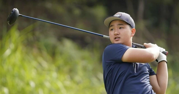 Nguyen Anh Minh a remporté le prix du meilleur golfeur masculin au Vietnam 2023