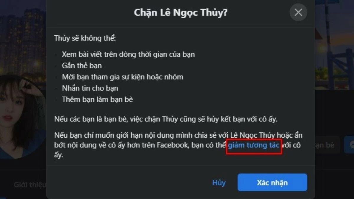 Giảm tương tác Facebook với bạn bè mà không cần block đơn giản