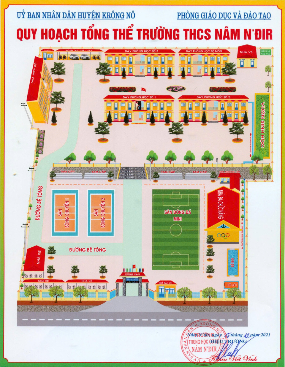 Ban giám hiệu Trường THCS Nâm N’Đir xây dựng chiến lược phát triển nhà trường gia đoạn 2020-2025