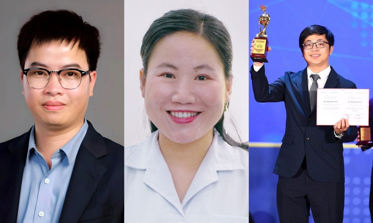 3 junge Wissenschaftler unter den Top 20 der herausragenden jungen vietnamesischen Gesichter