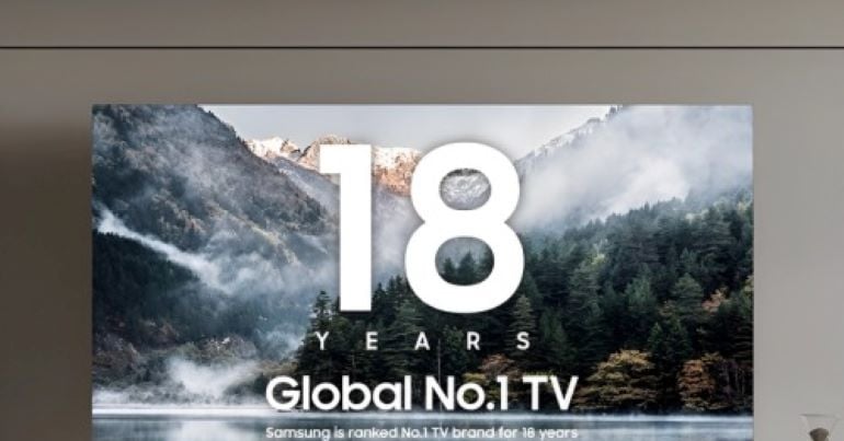 Samsung vững vàng ngôi vương trên thị trường TV toàn cầu